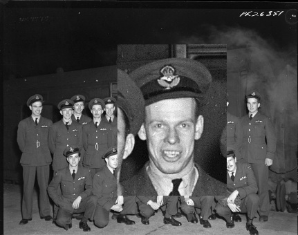 Squadron photo Jan 1944 Alex Hunter