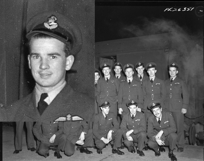 Squadron photo Jan 1944 Ferguson